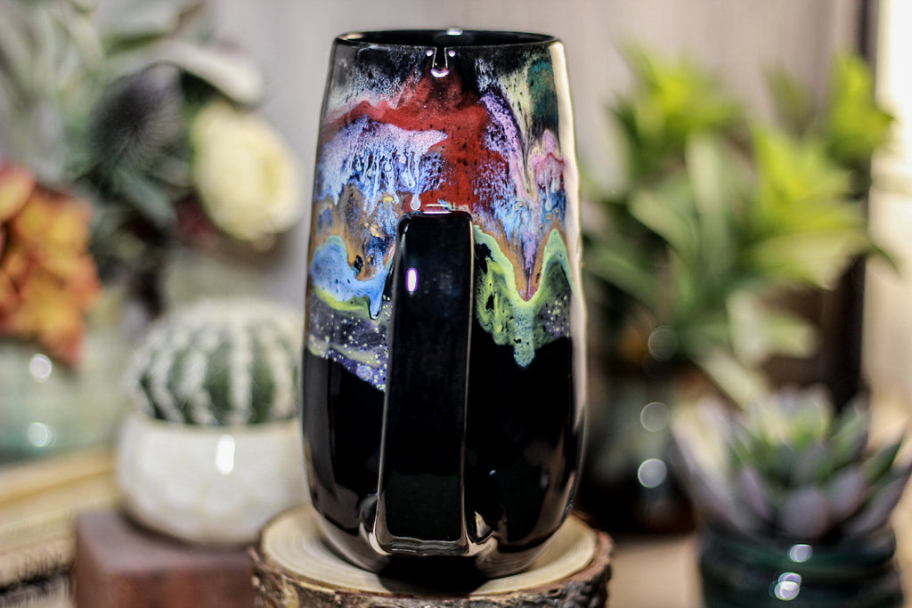 45-A Cosmic Grotto Notched Mug, 22 oz.