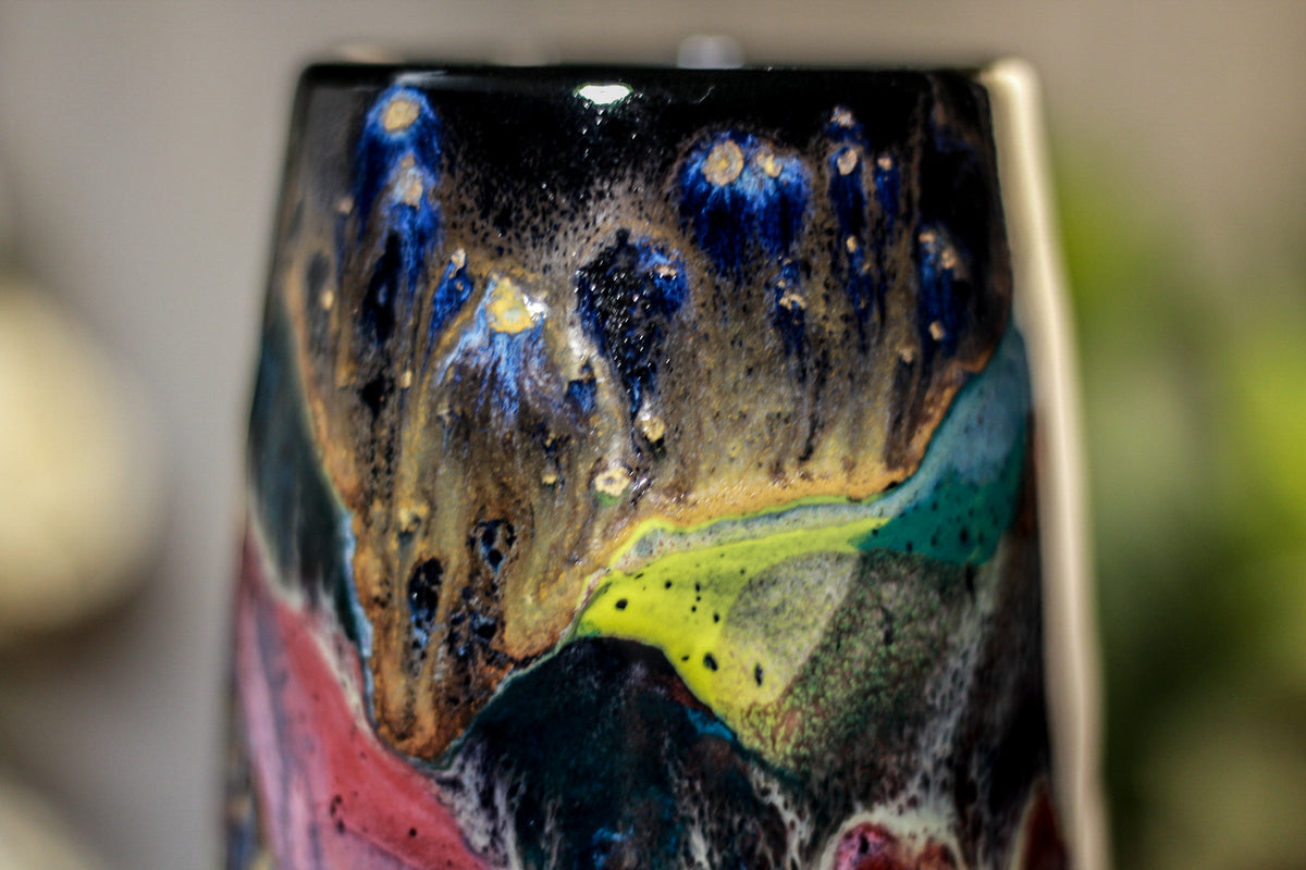 45-A Cosmic Grotto Notched Mug, 22 oz.