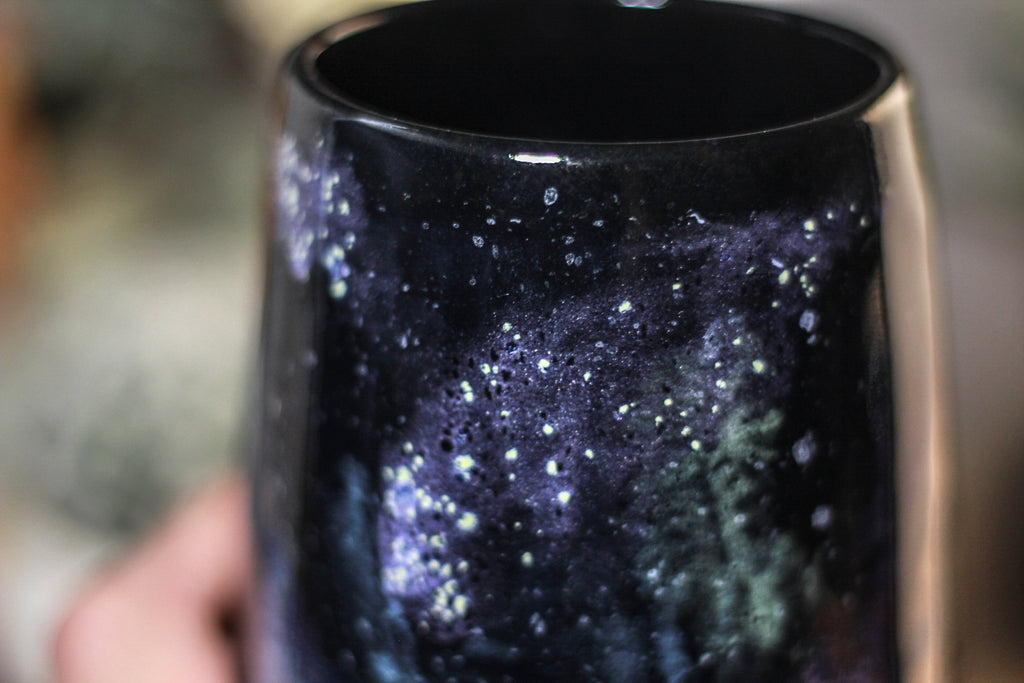 48-A Rainbow Stellar Crystal  Mug, 20 oz