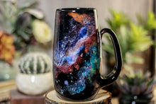 Load image into Gallery viewer, 49-A Rainbow Stellar Notched Mug - TOP SHELF, 19 oz