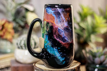 Load image into Gallery viewer, 49-A Rainbow Stellar Notched Mug - TOP SHELF, 19 oz