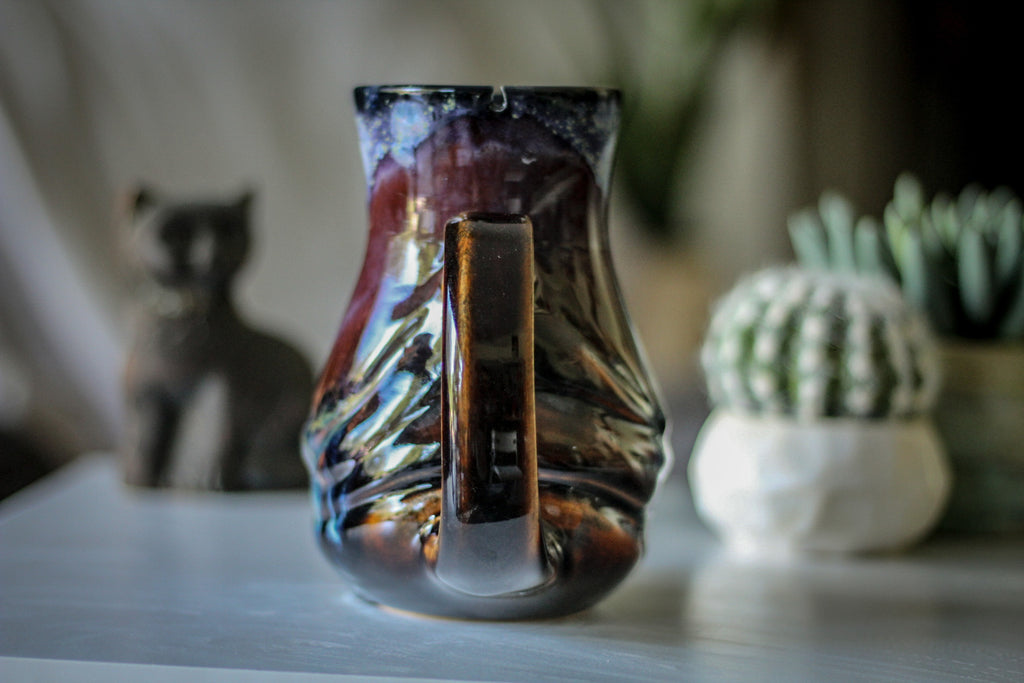27-B Starry Night Barely Flared Textured Mug - MISFIT, 23 oz. - 20% off